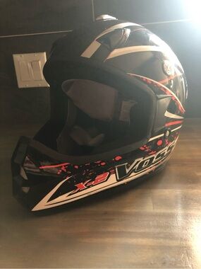 DOT = VOSS X-2 Motorcycle Helmet XL